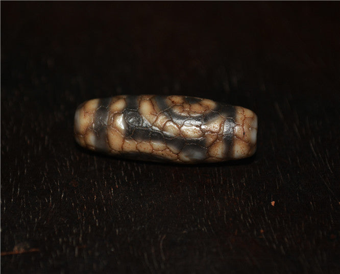 Real Himalayan Old Ancient Two Eyes Dzi Bead Pendant Amulet Tibet Agate Stone Pure 2 Eyed Gzi Talisman Bracelet