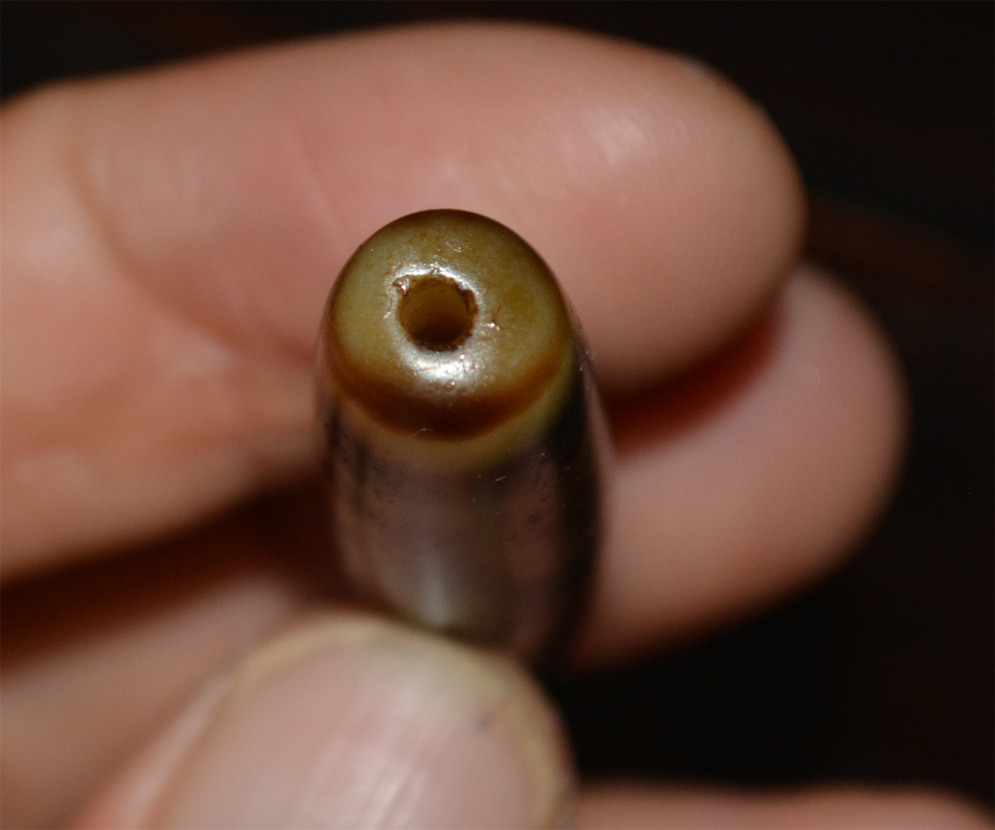 Real Himalayas Ancient Three Eyes Dzi Bead Amulet Tibet Pendant Agate Pure 3 Eyed Gzi Old Antique Genuine Talisman Bracelet