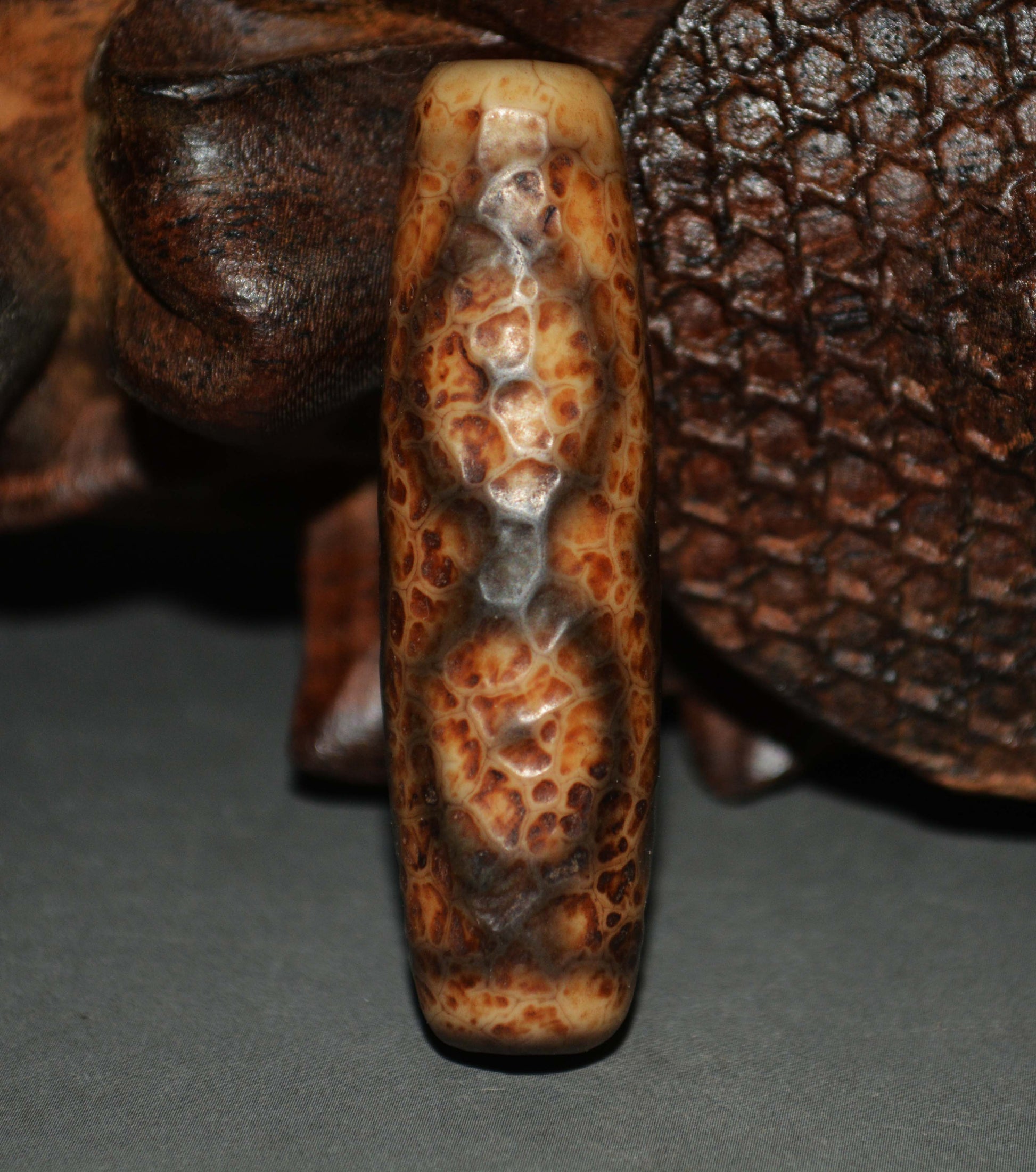 Real Himalayas Old Ancient Three Eyes Dzi Bead Pendant Talisman Tibet Agate Stone Pure 3 Eyed Gzi Amulet Bracelet