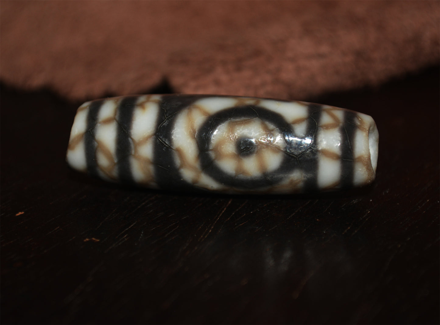 Real Himalayas Old Ancient Two Eyes Dzi Bead Bracelet Talisman Tibet Agate Stone Pure 2 Eyed Gzi Amulet Pendant