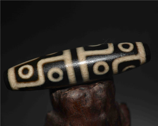 Real Himalayas Old Twelve Eyes Dzi Bead Amulet Pendant Tibet Agate Pure 12 Eyed Gzi Ancient Talisman Bracelet