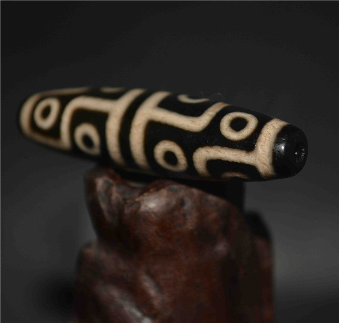 Real Himalayas Old Twelve Eyes Dzi Bead Amulet Pendant Tibet Agate Pure 12 Eyed Gzi Ancient Talisman Bracelet