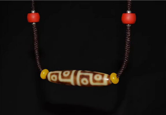 Real Tibet Old Ancient Twelve Eyes Dzi Bead Amulet Pendant Himalayan Agate 12 Eyed Pure Gzi Antique Talisman Genuine