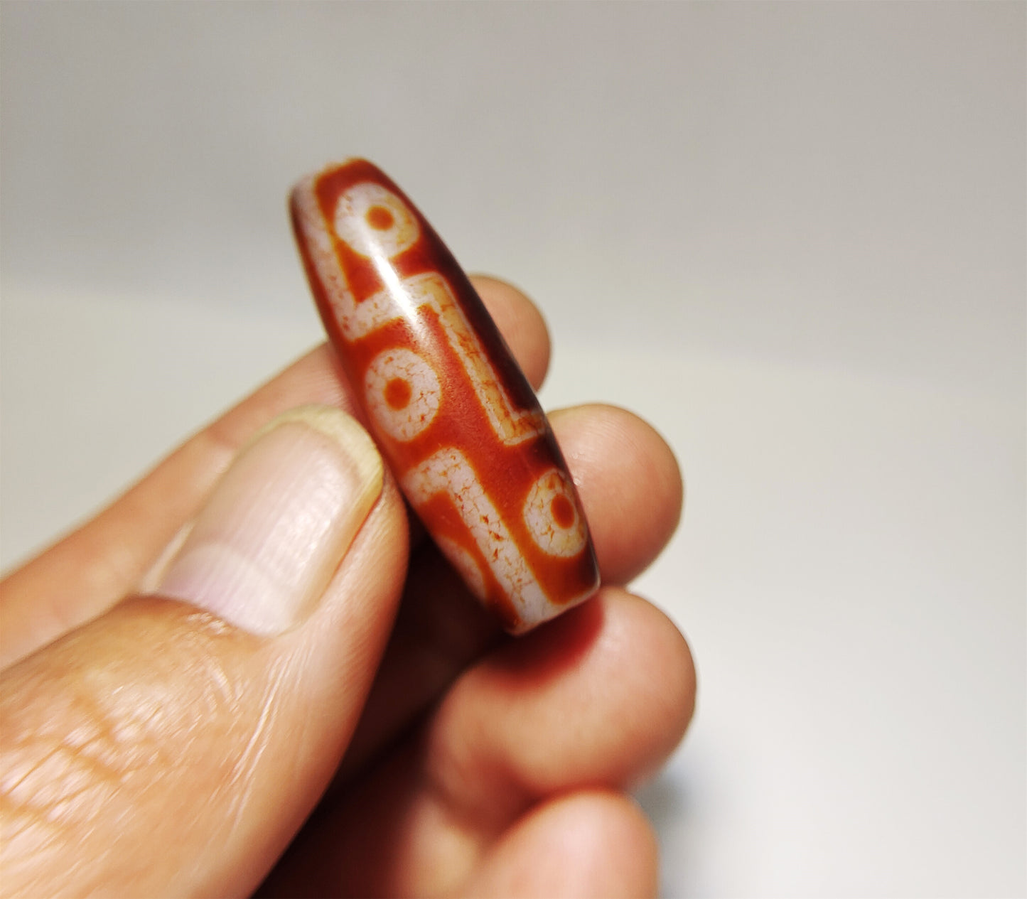 Real Tibetan Ancient Nine Eyes Dzi Bead Amulet Pendant Himalaya Genuine Old Antique Agate Nepal 9 Eyed Pure Gzi Talisman Bracelet