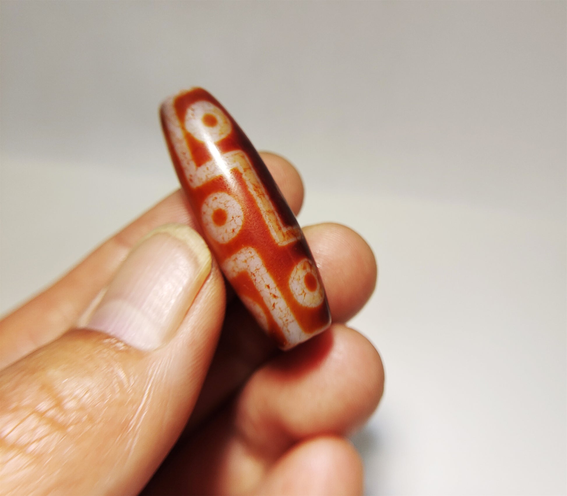 Real Tibetan Ancient Nine Eyes Dzi Bead Amulet Pendant Himalaya Genuine Old Antique Agate Nepal 9 Eyed Pure Gzi Talisman Bracelet