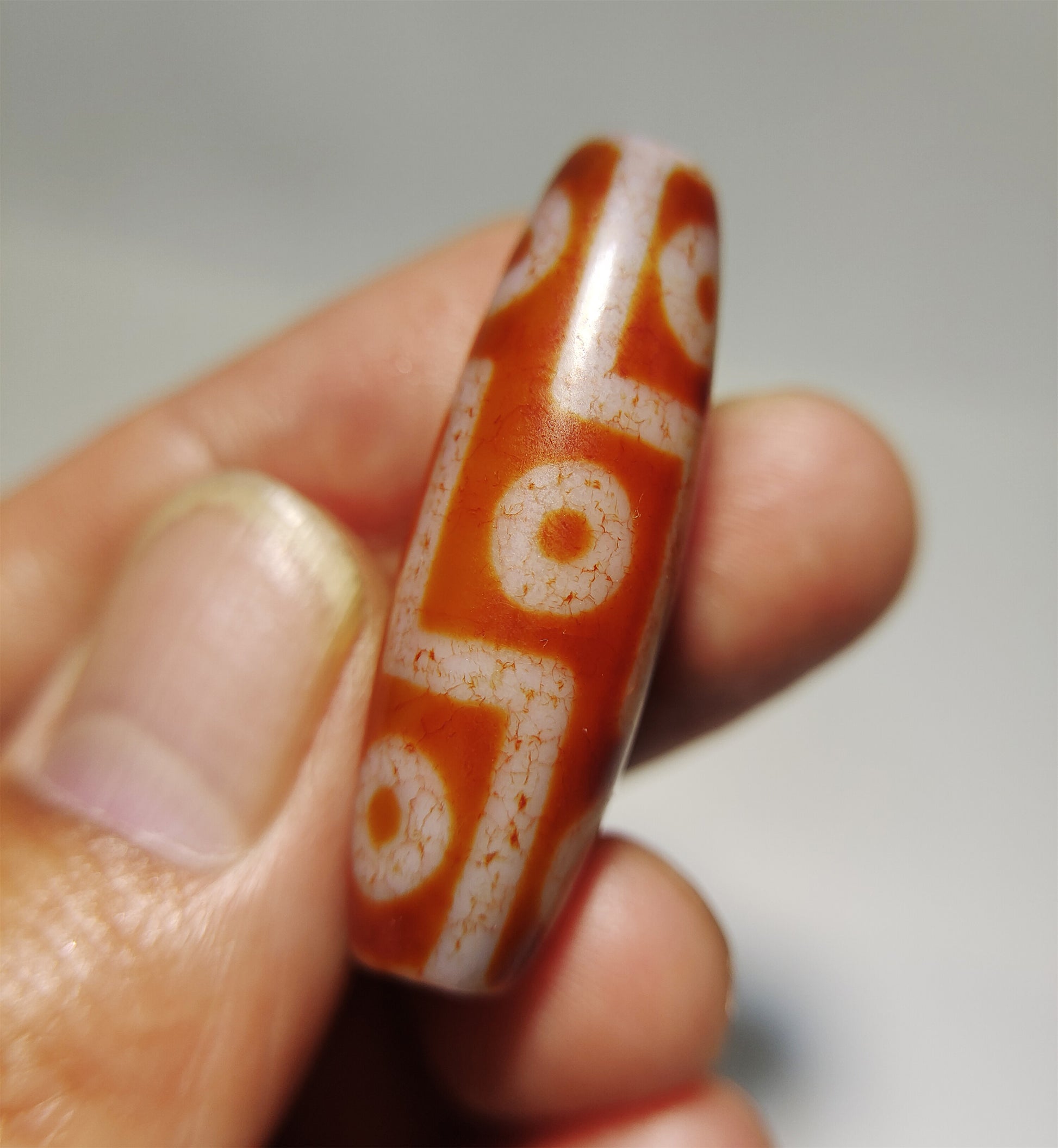 Real Tibetan Ancient Nine Eyes Dzi Bead Amulet Pendant Himalaya Genuine Old Antique Agate Nepal 9 Eyed Pure Gzi Talisman Bracelet