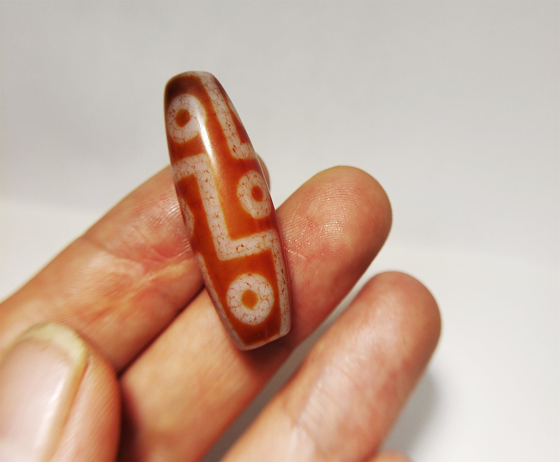 Real Tibetan Ancient Nine Eyes Dzi Bead Amulet Pendant Himalaya Genuine Old Antique Agate Nepal 9 Eyed Pure Gzi Talisman Bracelet