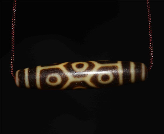 Real Tibetan Ancient Nine Eyes Dzi Bead Amulet Pendant Himalayas Agate Pure 9 Eyed Gzi Old Real Talisman Bracelet