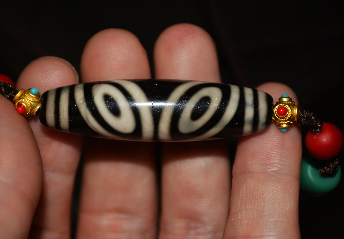 Real Tibetan Ancient Phoenix Six Eyes Dzi Bead Amulet Special Buddha Three Eyed Gzi Pendant Genuine Old Antique Agate Himalaya Pure Talisman