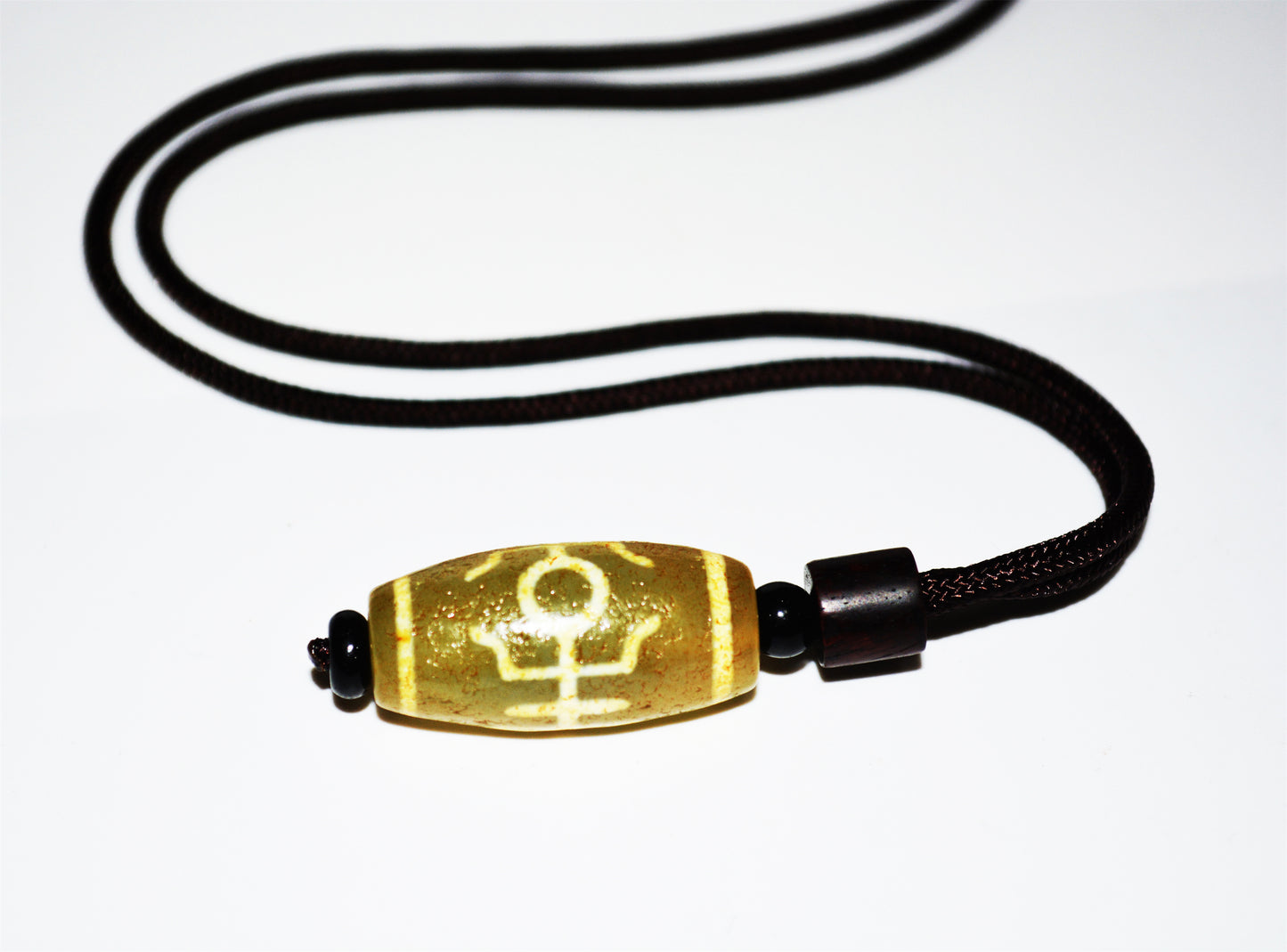 Real Tibetan Ancient Special God of Wealth Dzi Bead Amulet Himalaya Pure Gzi Pendant Genuine Old Antique Agate Talisman Bracelet