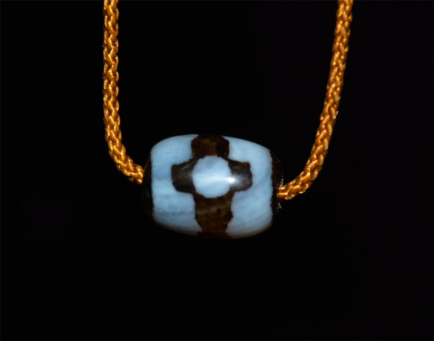 Real Tibetan Ancient Three Eyed Dzi Bead Amulet Pendant Agate Himalaya Genuine 3 Eyes Gzi Old Antique Nepal Carnelian Talisman Bracelet