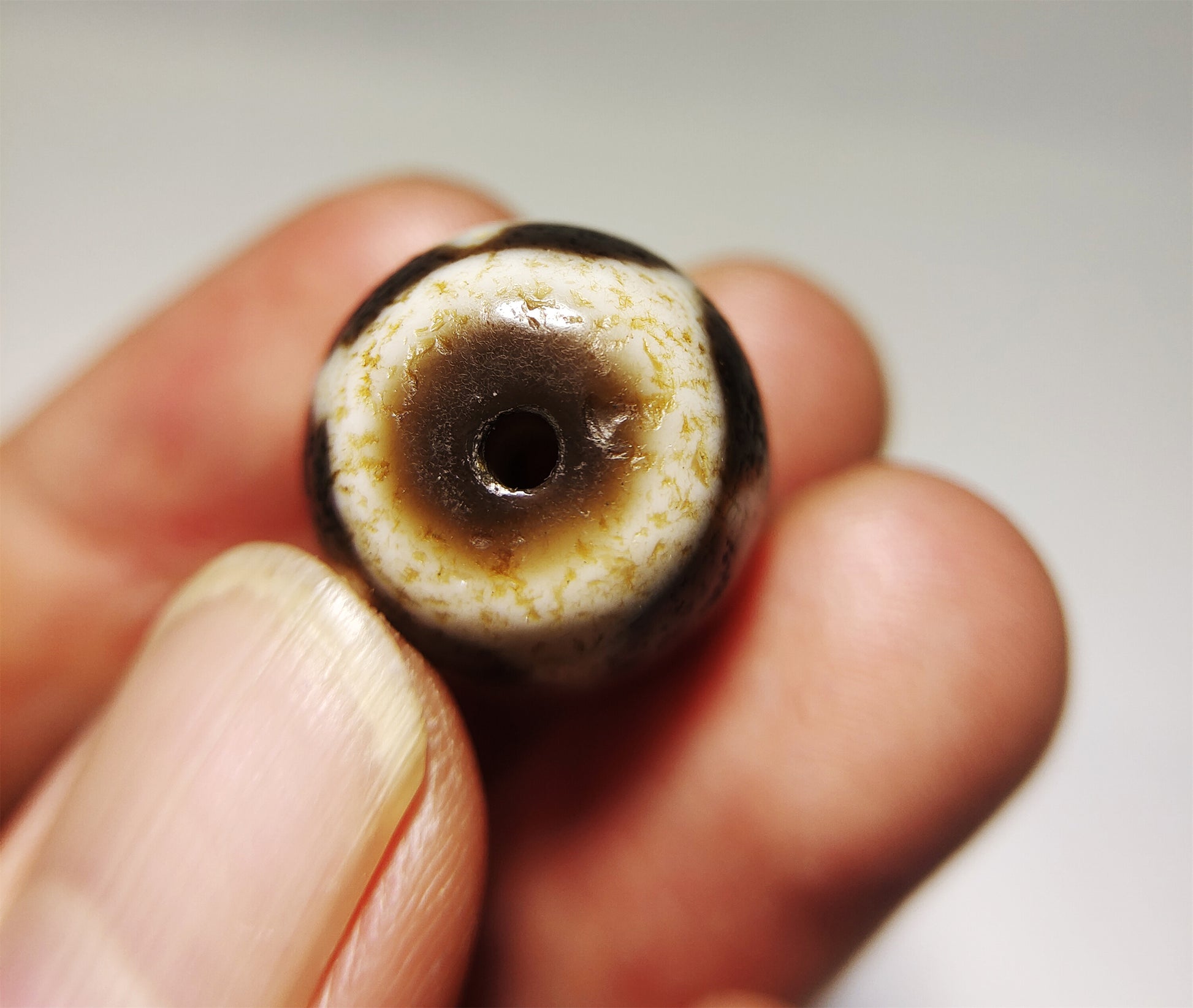 Real Tibetan Old Ancient Tiger Tooth Dzi Bead Amulet Pendant Himalaya Agate Zigzag Genuine Antique Nepal Water Wave Pure Gzi Talisman Bracelet