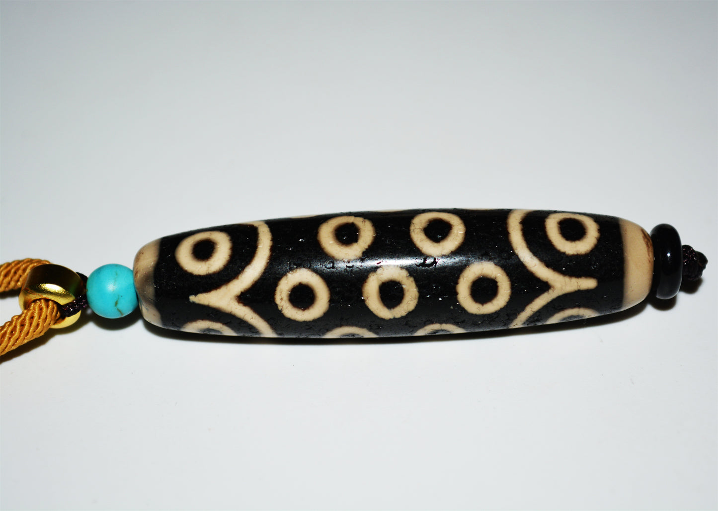 Real Tibetan Ancient Twenty One Eyed Dzi Bead Amulet Himalaya Pure 21 Eyes Gzi Pendant Genuine Old Antique Agate Talisman