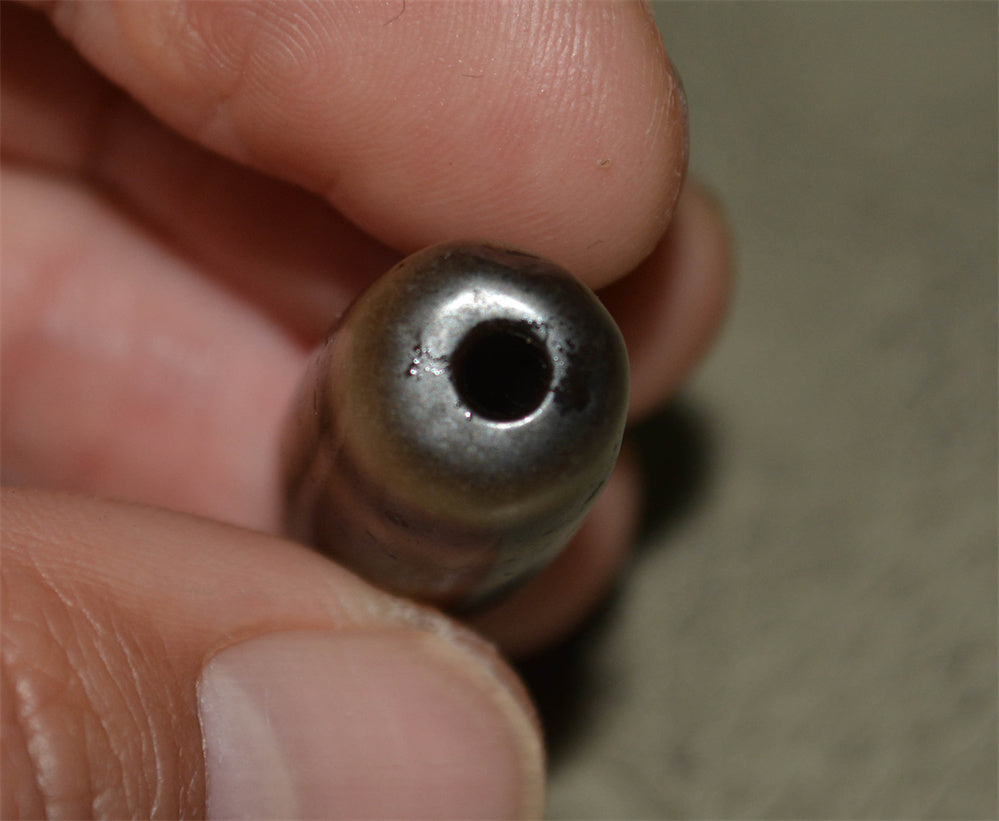 Real Tibetan Ancient Two Eyed Dzi Bead Amulet Pendant Genuine Old Antique Himalaya Agate Nepal 2 Eyes Pure Gzi Talisman Bracelet