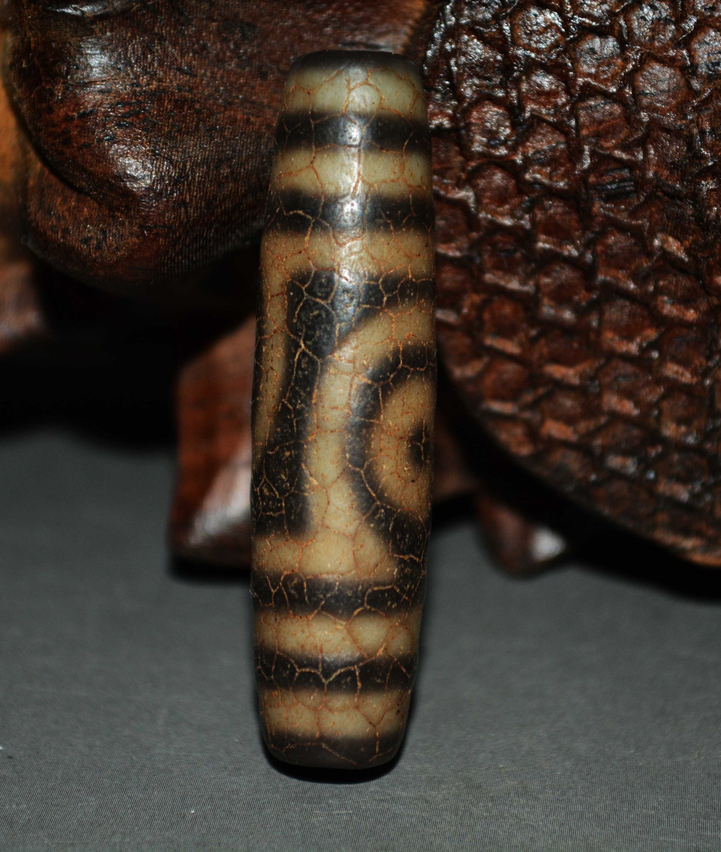 Real Tibetan Ancient Two Eyes Dzi Bead Amulet Pendant Genuine Old Antique Himalaya Agate Nepal 2 Eyed Pure Gzi Talisman Bracelet