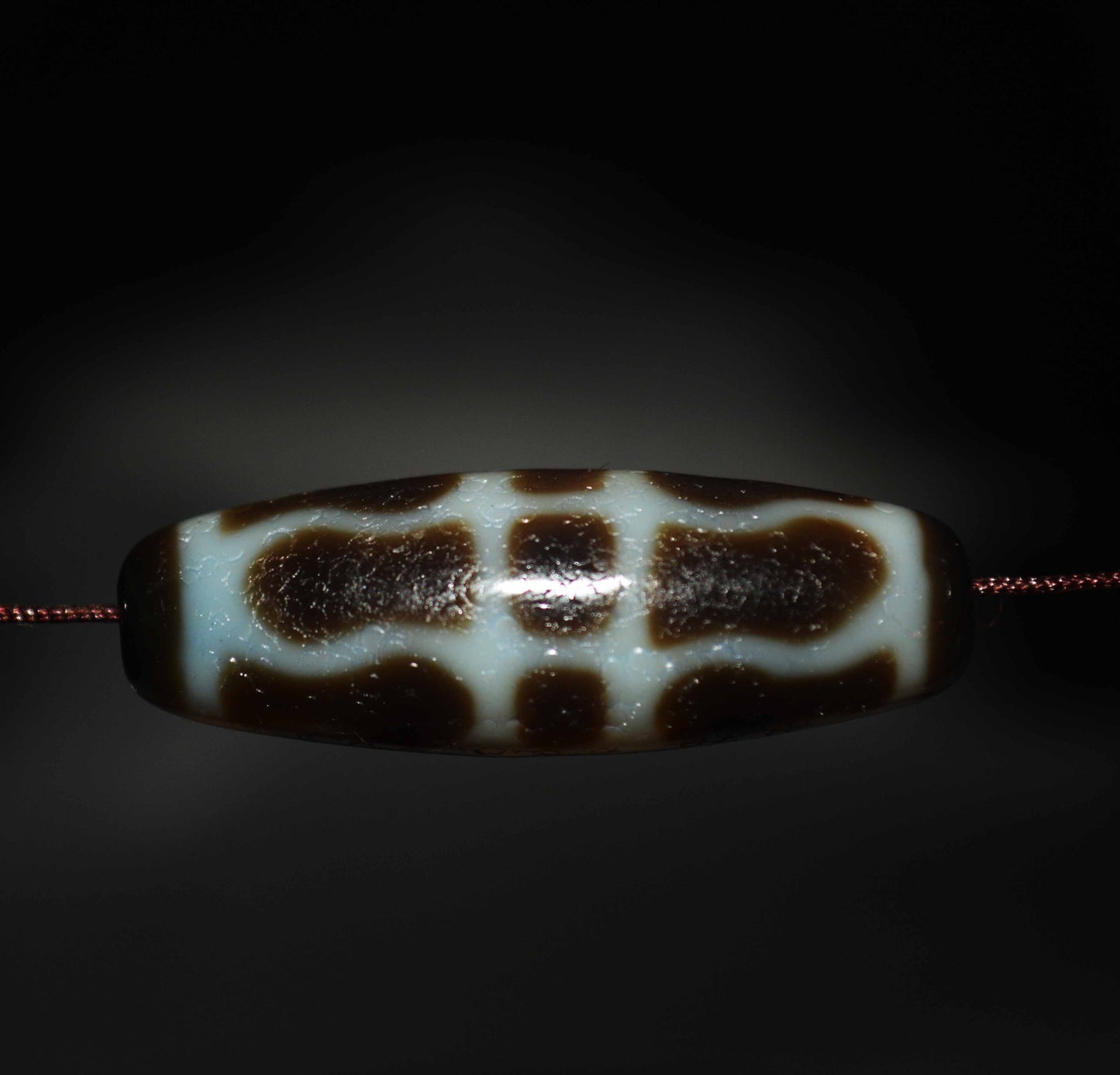 Real Tibetan Ancient Vajra Dorje Dzi Bead Amulet Himalaya Pure Phurba Gzi Pendant Genuine Old Antique Agate Talisman Bracelet