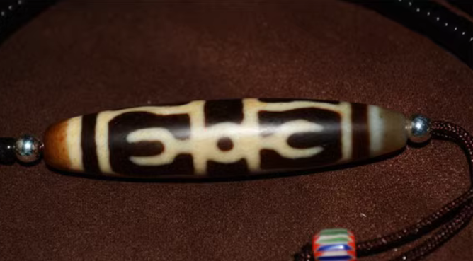 Real Tibetan Ancient Vajra Dorje Dzi Bead Pendant Amulet Himalayan Old Antique Genuine Agate Nepal Phurba Pure Gzi Talisman Bracelet