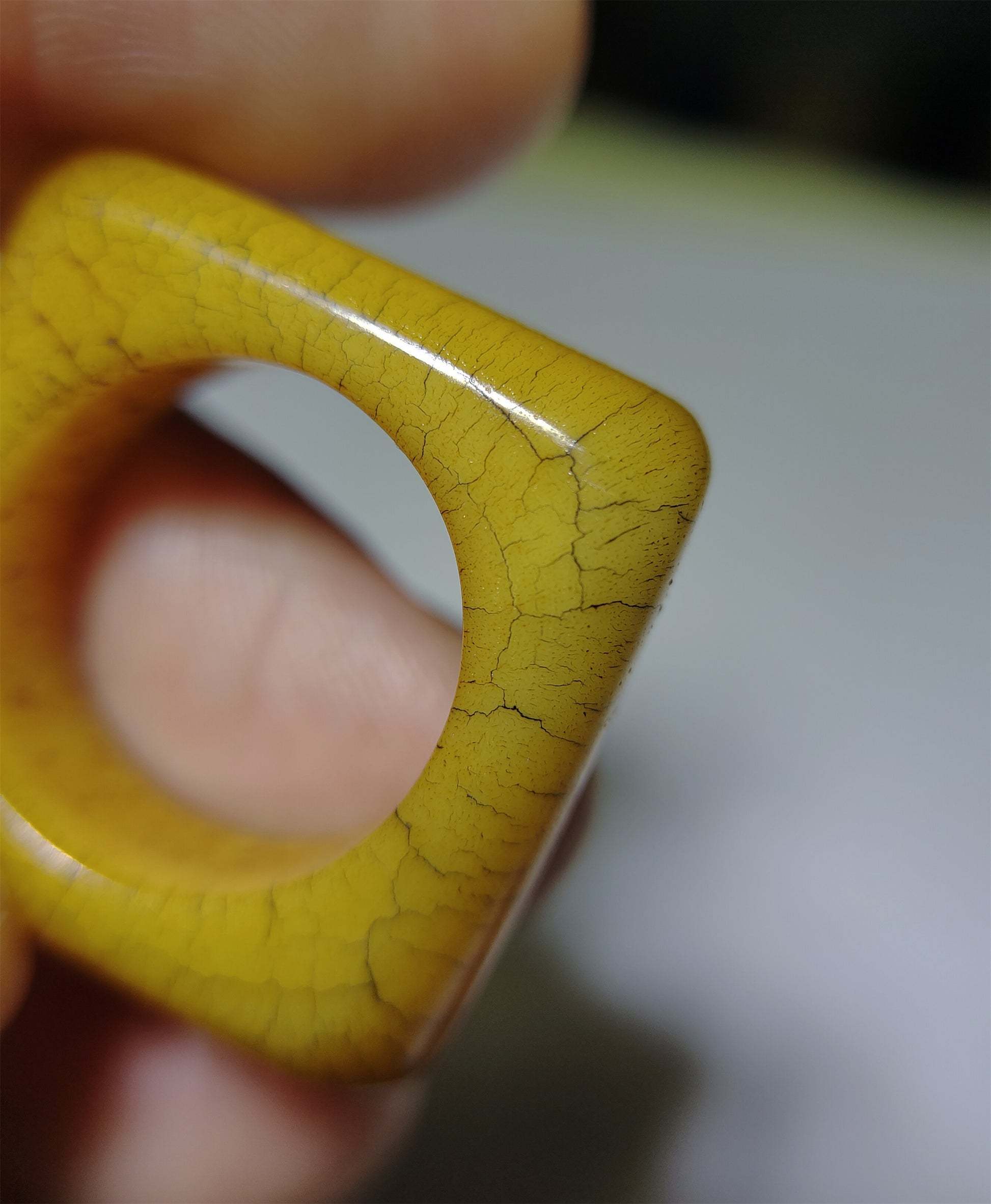 Real Tibetan Antique Yak Bone Pendant Ring Amulet Genuine Kapala Beads Old Mala Prayer Doughnut Lucky Talisman Donut