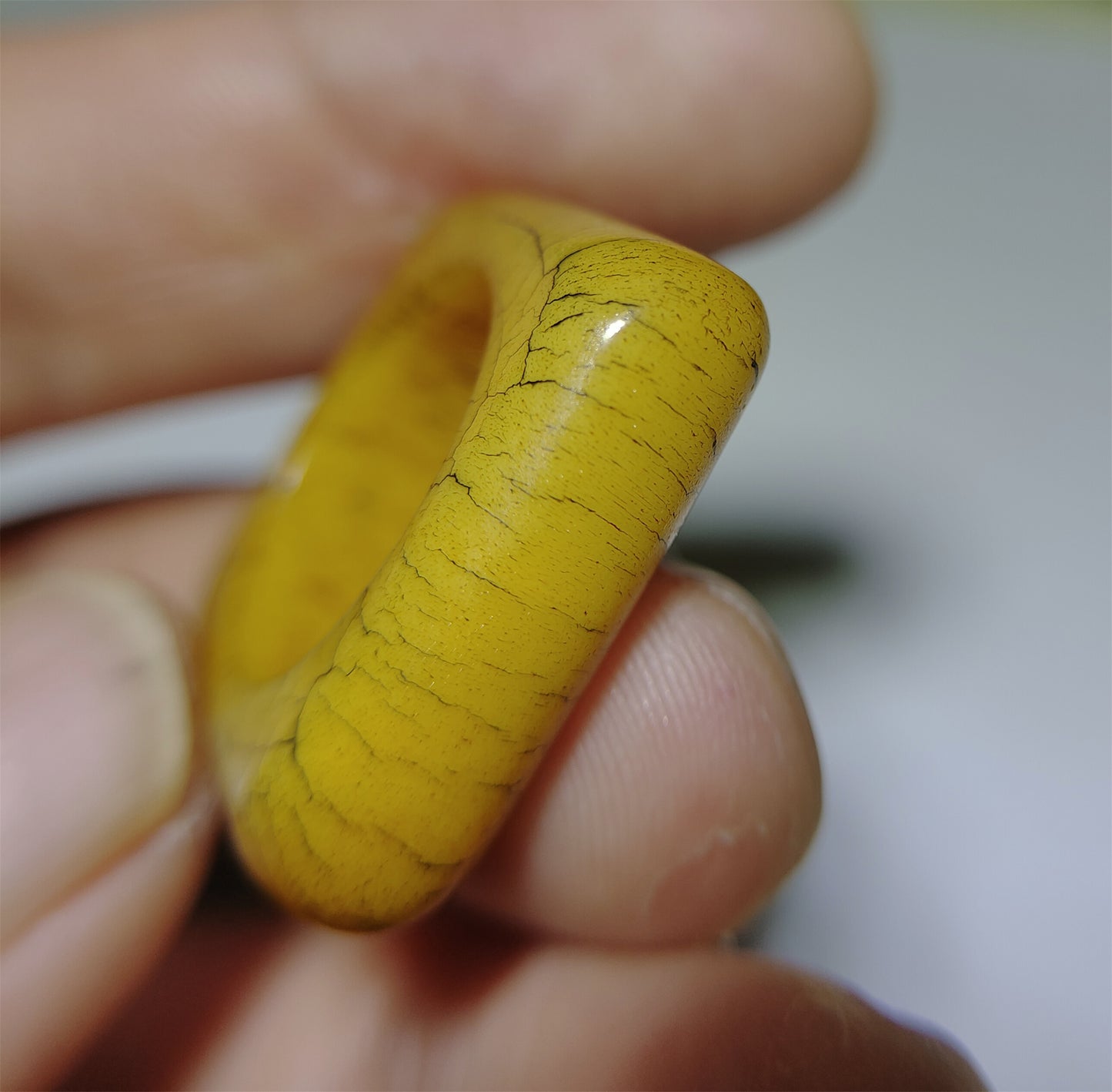 Real Tibetan Antique Yak Bone Pendant Ring Amulet Genuine Kapala Beads Old Mala Prayer Doughnut Lucky Talisman Donut