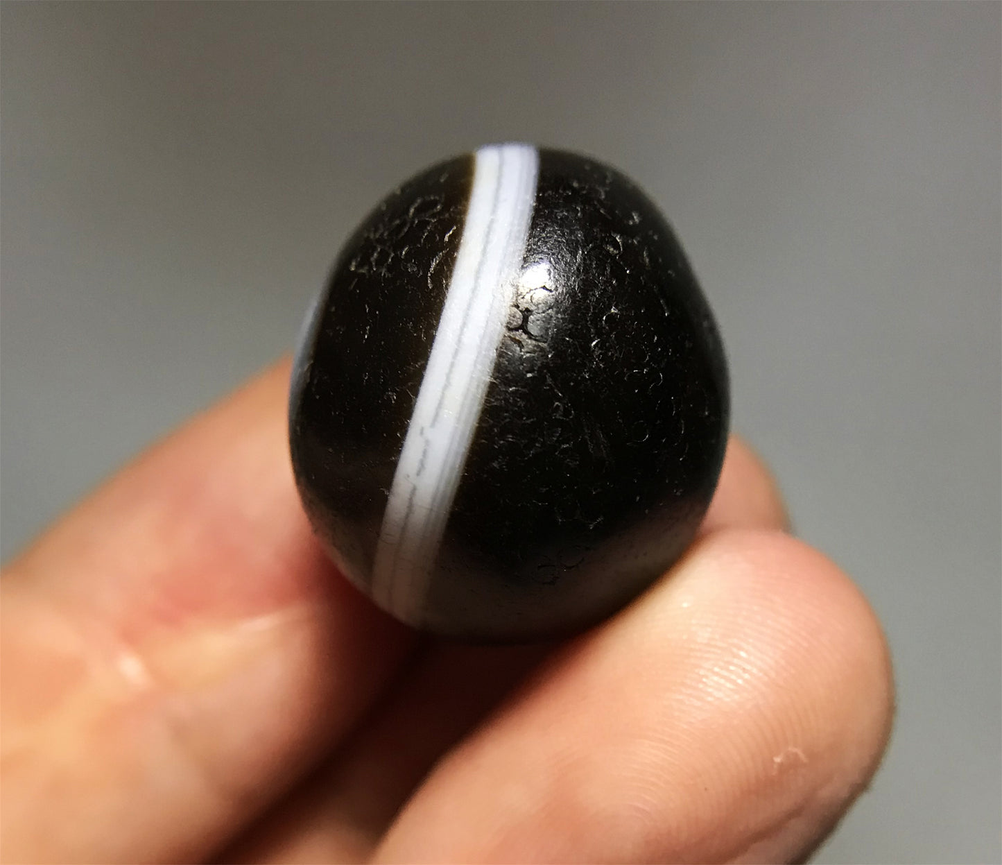 Real Tibetan Medicine Dzi Bead Amulet Banded Agate Pendant Himalaya Ancient Genuine Old Antique Pure Gzi Talisman Bracelet