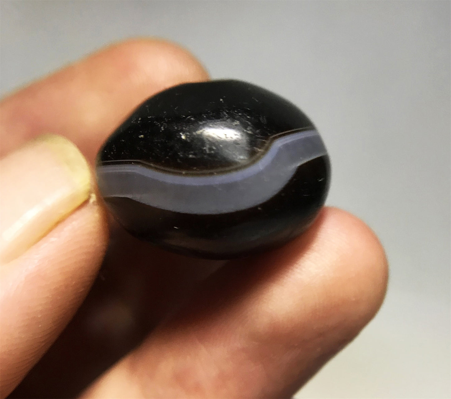 Real Tibetan Old Ancient Agate Medicine Dzi Bead Bracelet Himalaya Banded Amulet Genuine Old Antique Gzi Talisman Pendant