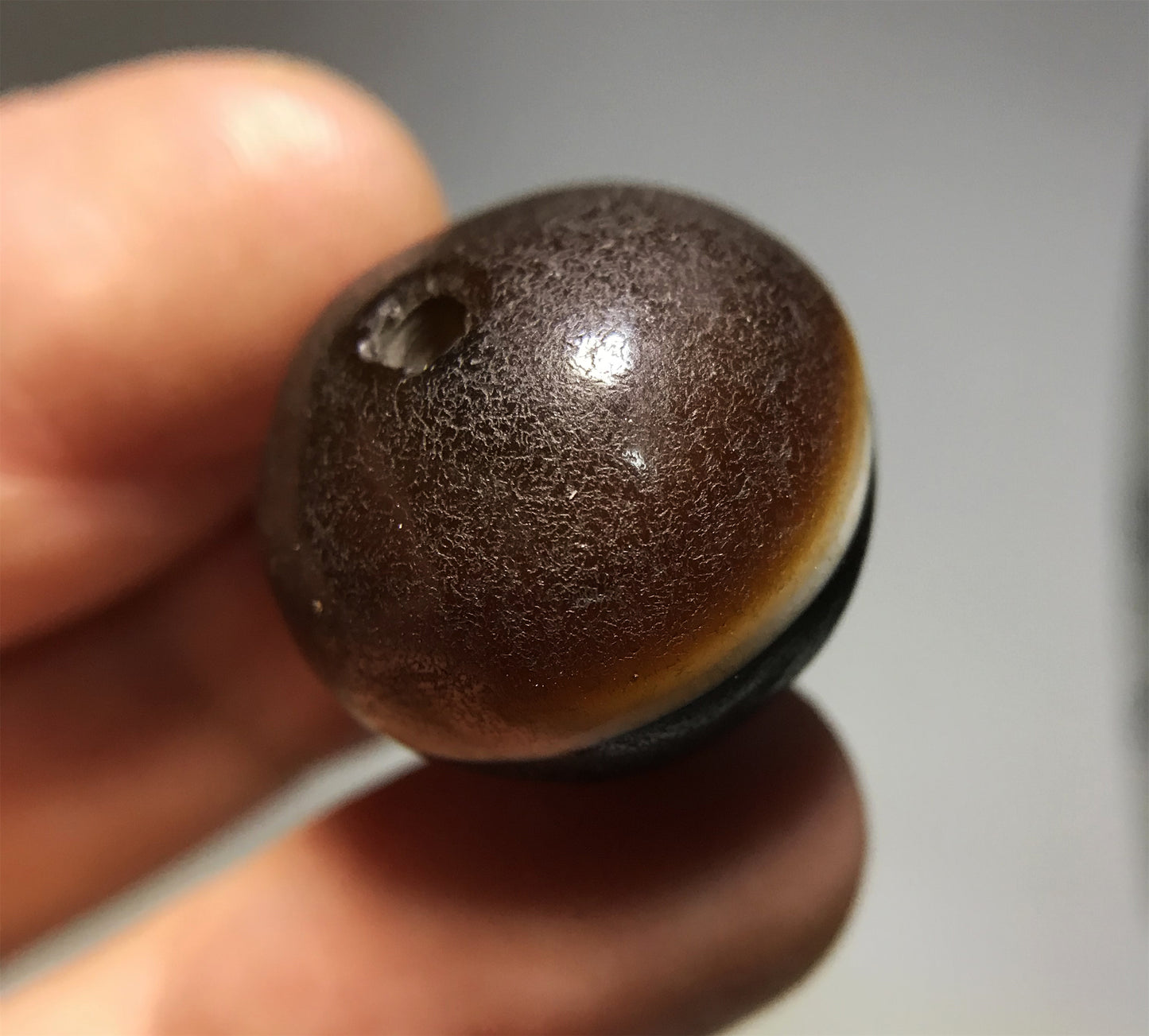 Real Tibetan Old Ancient Agate Medicine Dzi Bead Bracelet Himalaya Banded Amulet Genuine Old Antique Gzi Talisman Pendant