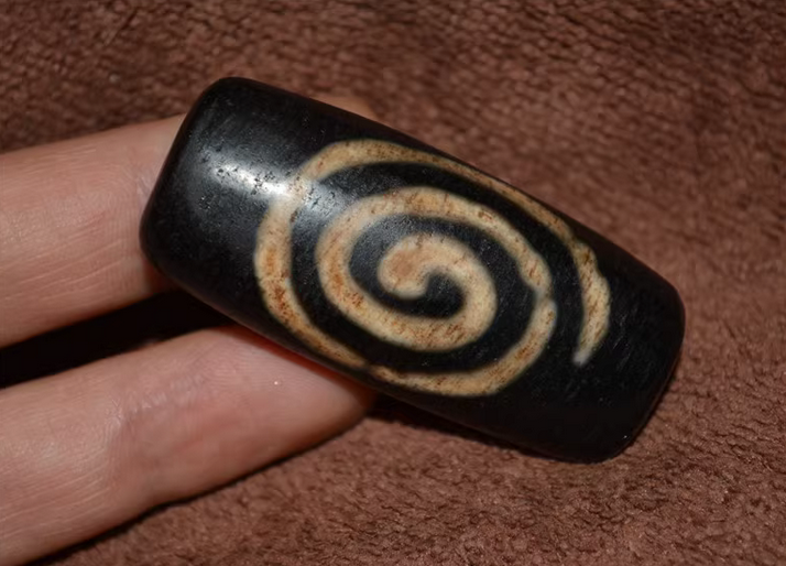 Real Tibetan Old Ancient Special Motif Dzi Bead Amulet Pendant Himalaya Agate Genuine Pure Gzi Antique Talisman Bracelet