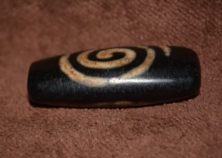 Real Tibetan Old Ancient Special Motif Dzi Bead Amulet Pendant Himalaya Agate Genuine Pure Gzi Antique Talisman Bracelet