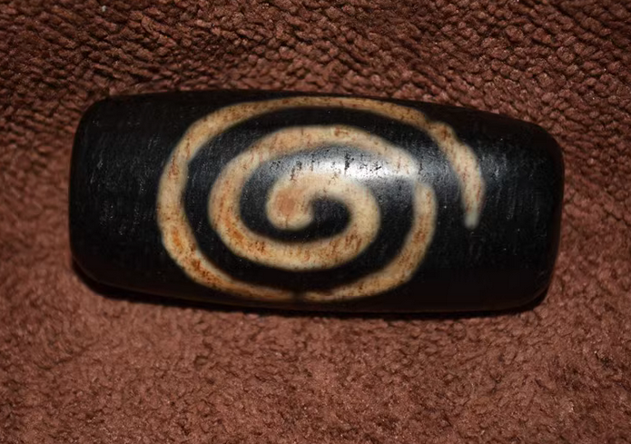 Real Tibetan Old Ancient Special Motif Dzi Bead Amulet Pendant Himalaya Agate Genuine Pure Gzi Antique Talisman Bracelet