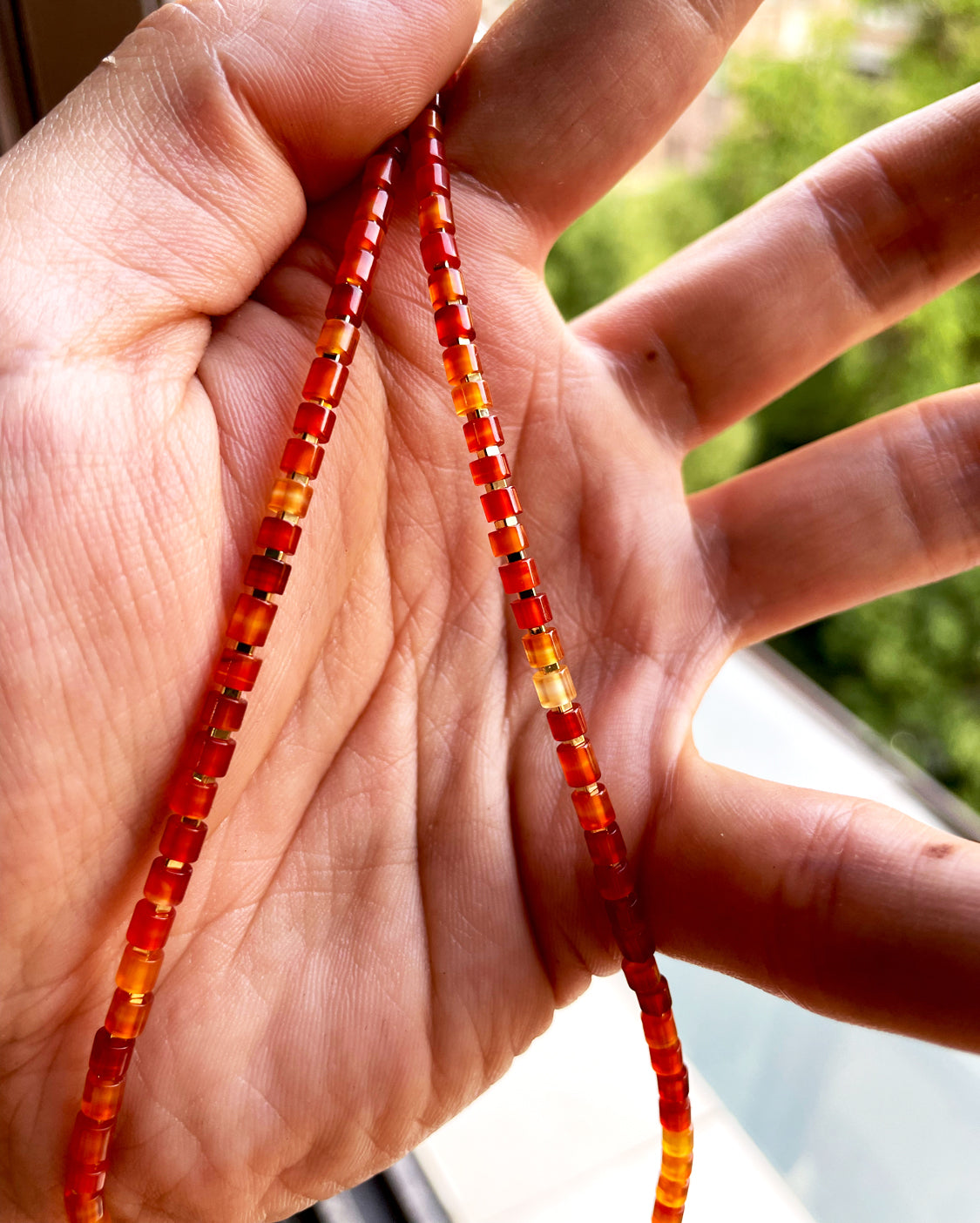 Genuine Tibetan Old Antiqe Natural Red Agate Necklace Real Carnelian Bracelet Himalaya Mala Prayer Beads Sardonyx Mini Small Size