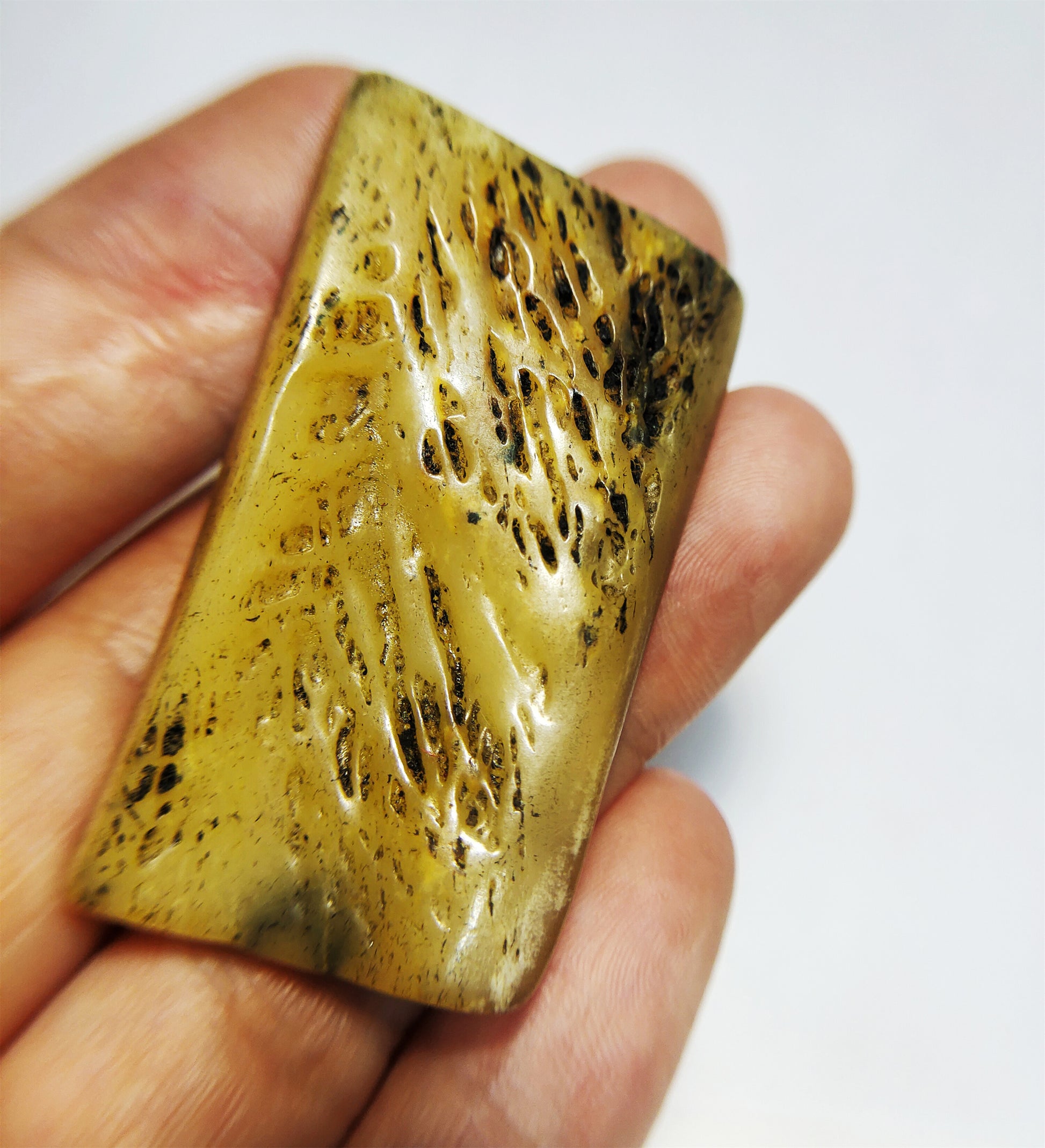 Real Tibetan Old Antique Kapala Bone Pendant Amulet Vajra Dorje Phurba Himalaya Genuine 108 Buddhism Mala Beads