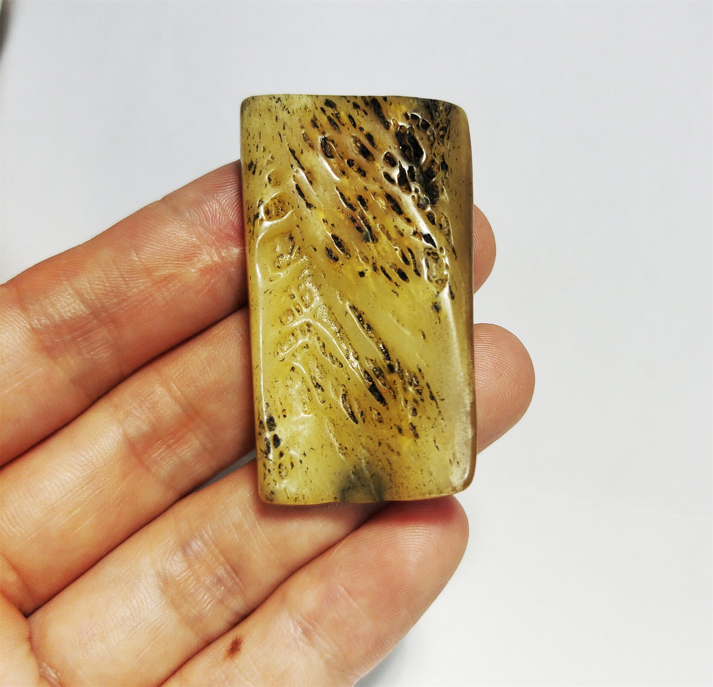 Real Tibetan Old Antique Kapala Bone Pendant Amulet Vajra Dorje Phurba Himalaya Genuine 108 Buddhism Mala Beads