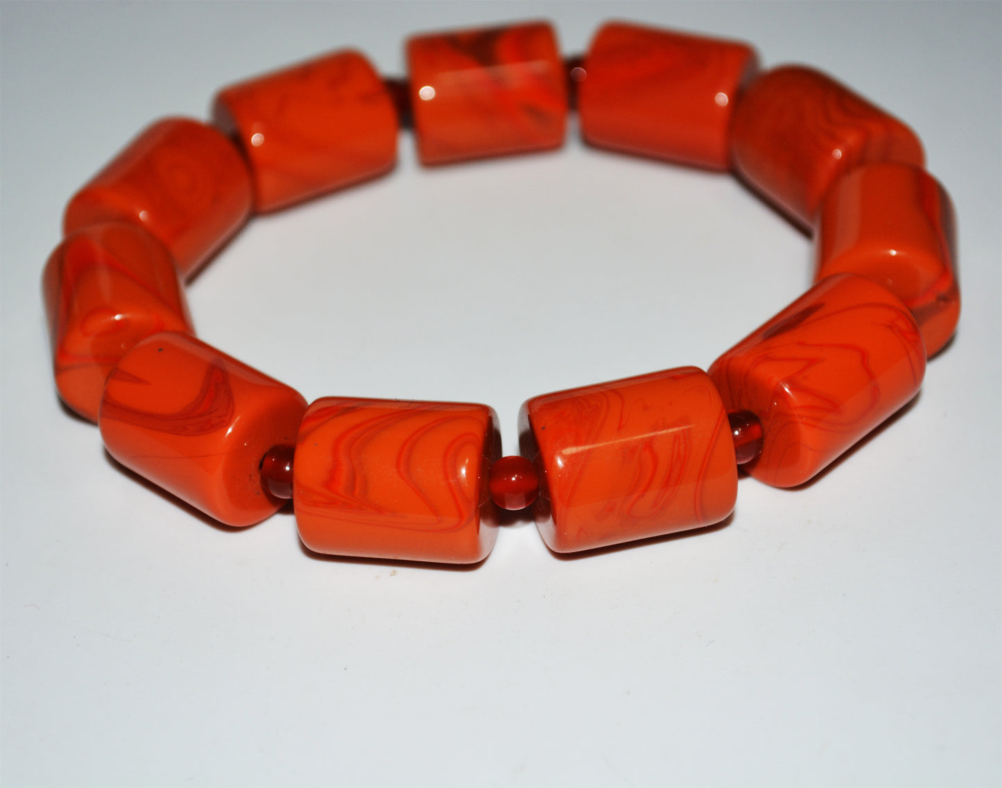 Real Tibetan Old Pema Raka Agate Bracelet Mala Prayer Beads Himalayan Nanhong Carnelian Rosary Genuine Worry Amulet
