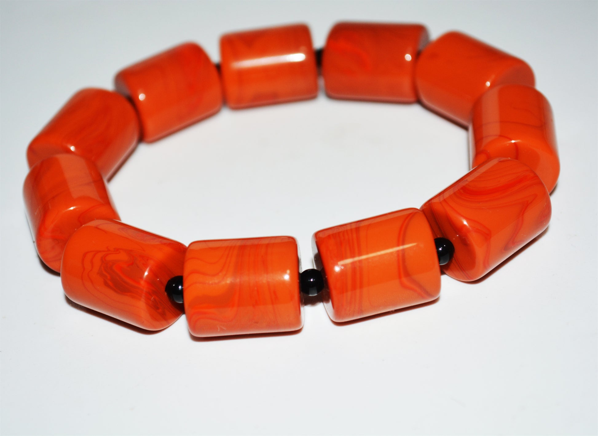 Real Tibetan Old  Pema Raka Agate Bracelet Mala Prayer Beads Nanhong Carnelian Rosary Himalaya Genuine Worry Amulet