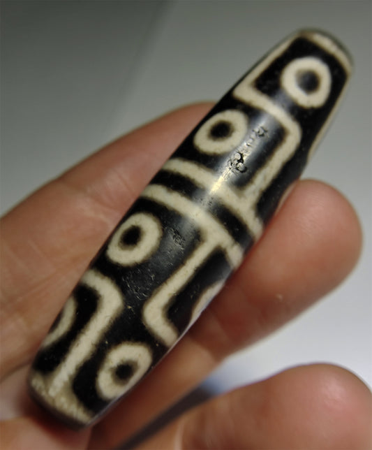 Real Tibetan Twelve Eyes Dzi Bead Amulet Himalayas Pendant Agate Pure 12 Eyed Gzi Old Real Talisman Bracelet