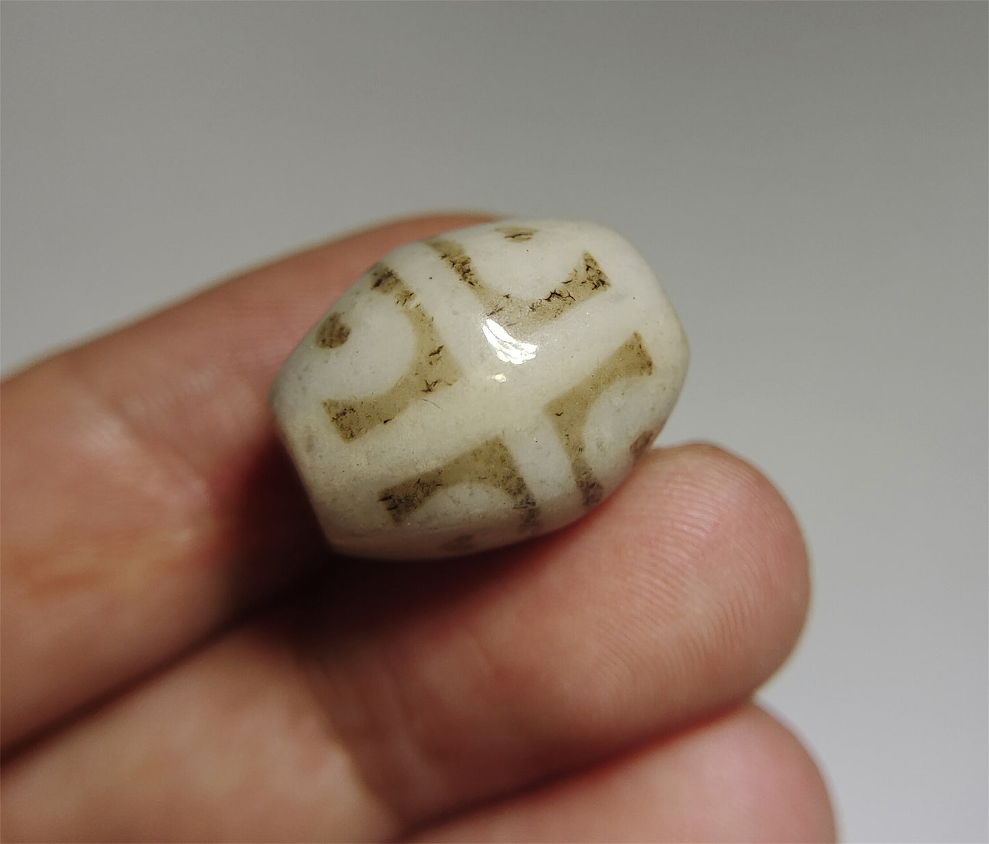 Real tibetan lotus dzi bead amulet pendant genuine ancient himalaya agate old antique pure gzi talisman gzi bracelet