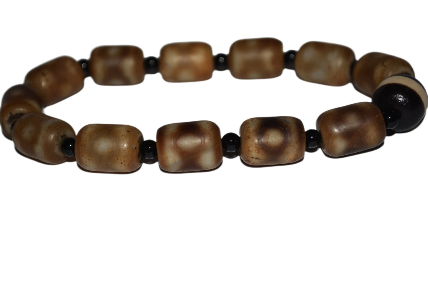 Real tibetan three eyes dzi bead amulet genuine old ancient himalaya agate pure 3 gzi pendant talisman bracelet mala