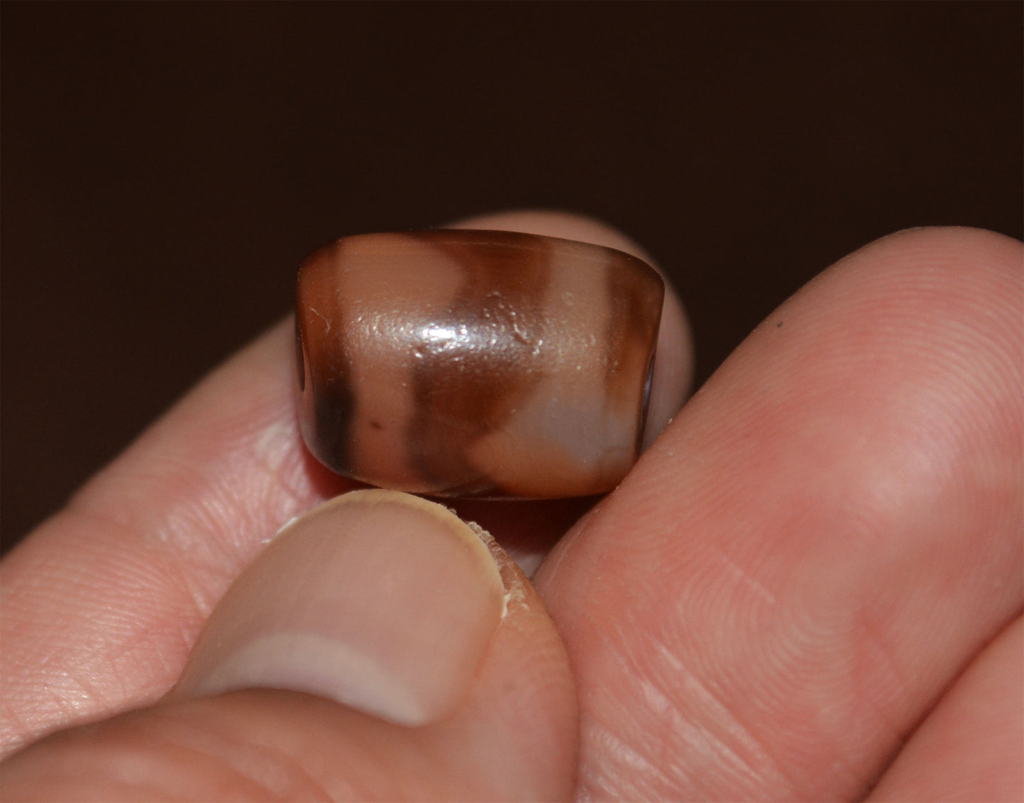 Real tibetan water wave dzi bead amulet genuine old ancient zig zag himalaya agate tiger tooth gzi pure pendant talisman bracelet