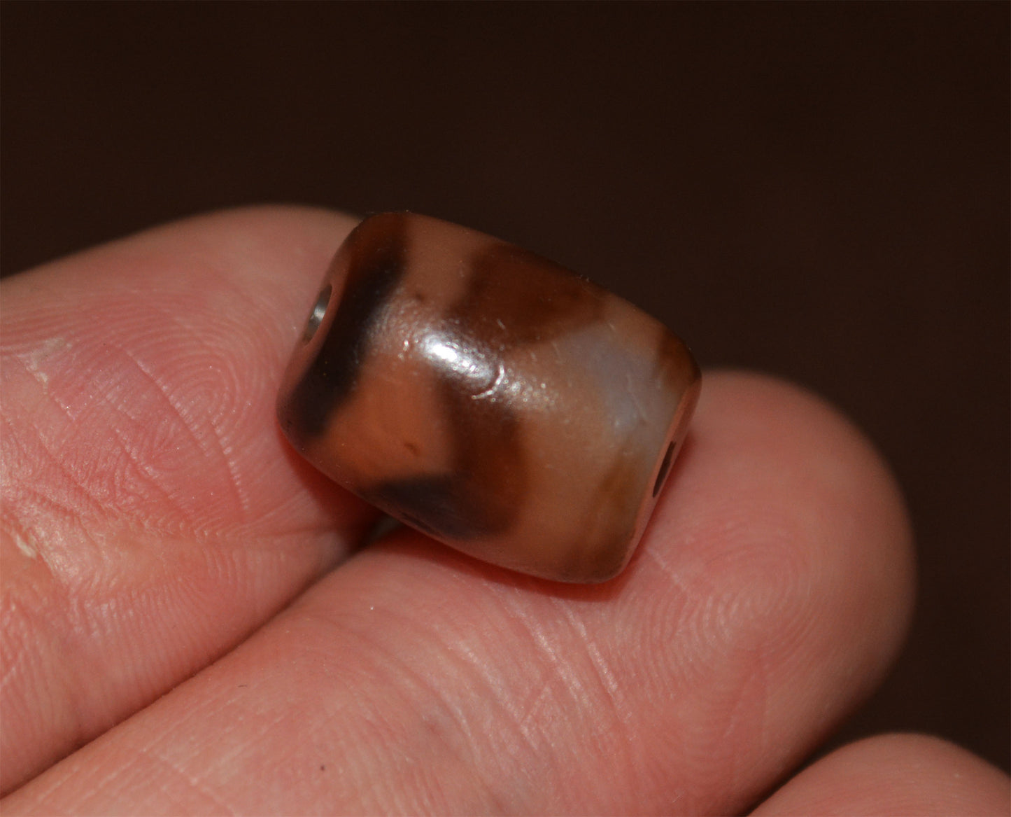 Real tibetan water wave dzi bead amulet genuine old ancient zig zag himalaya agate tiger tooth gzi pure pendant talisman bracelet