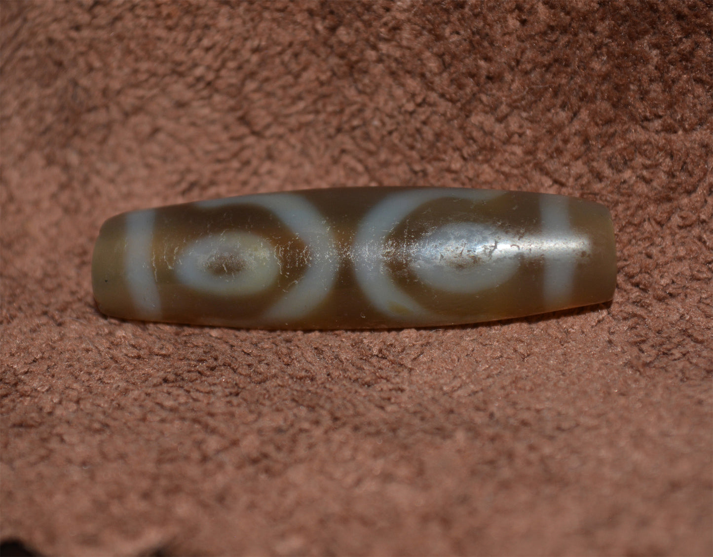 Tibet Old Ancient Three Eyes Dzi Bead Amulet Pendant Himalayas Agate Pure 3 Eyed Gzi Antique Real Talisman Bracelet