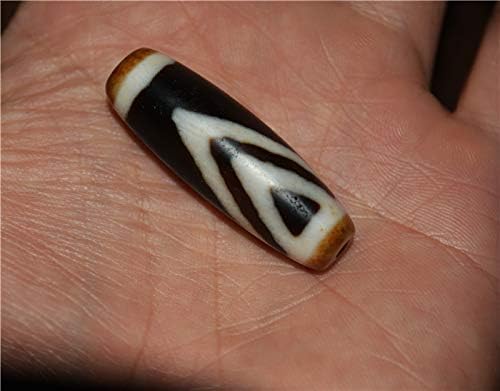Tibetan Ancient One Eye Mountain Dzi Bead Amulet Himalayan Pendant Agate Pure Real 1 Eyed Gzi Bracelet