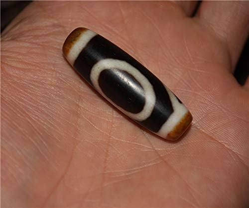 Tibetan Ancient One Eye Mountain Dzi Bead Amulet Himalayan Pendant Agate Pure Real 1 Eyed Gzi Bracelet