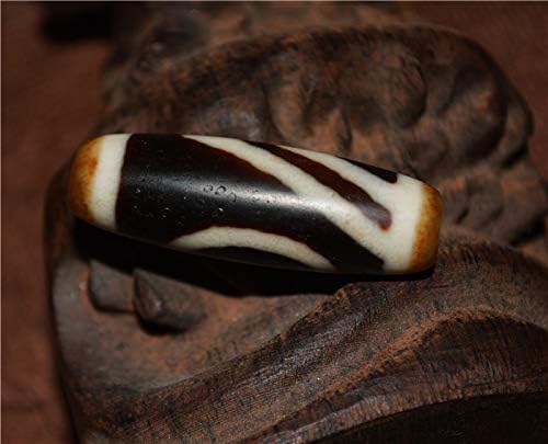 Tibetan Ancient One Eye Mountain Dzi Bead Amulet Himalayan Pendant Agate Pure Real 1 Eyed Gzi Bracelet