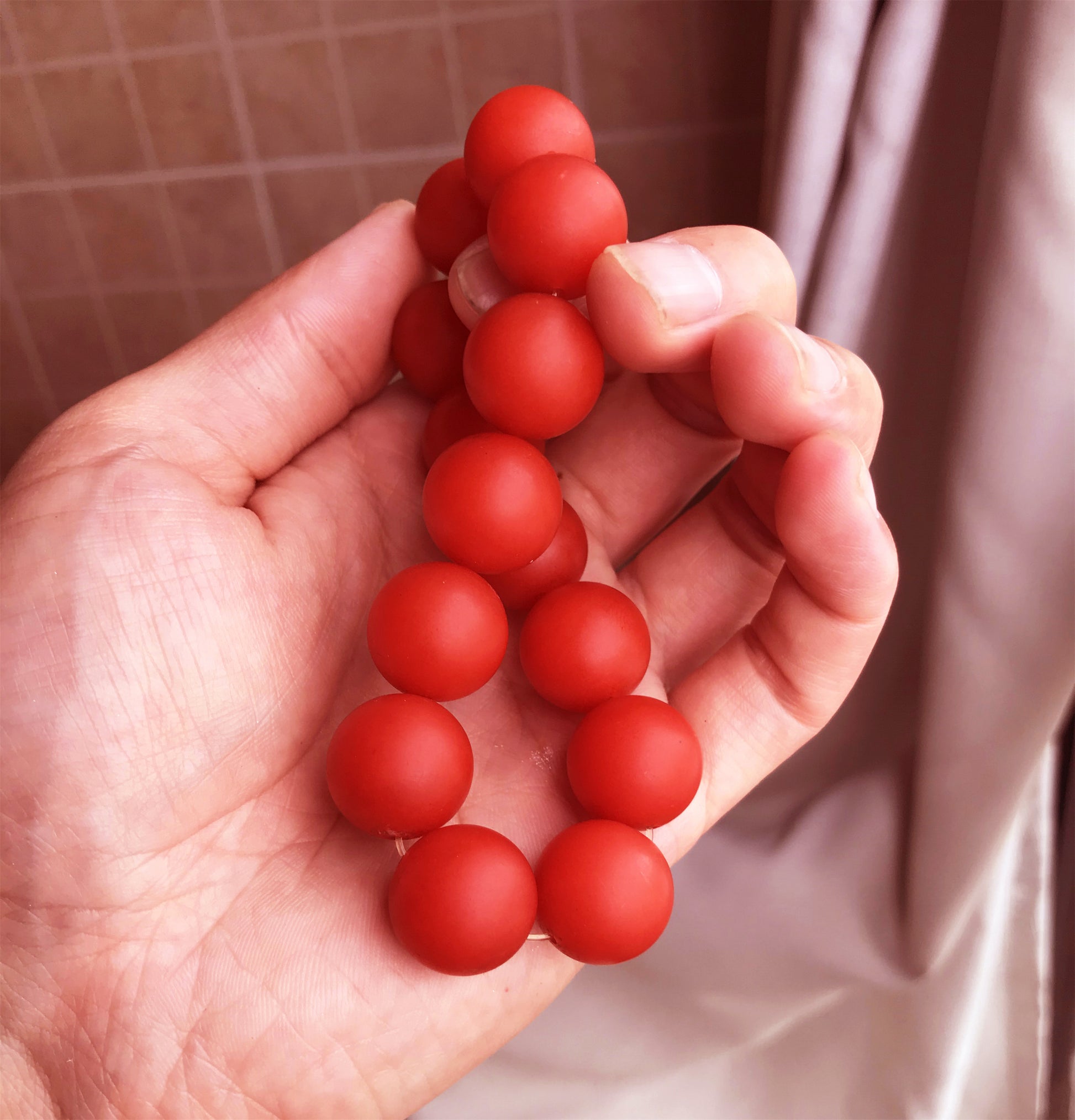Tibetan Old Antique Pema Raka Agate Bracelet Mala Prayer Beads Nanhong Carnelian Rosary Himalaya Genuine Worry Amulet