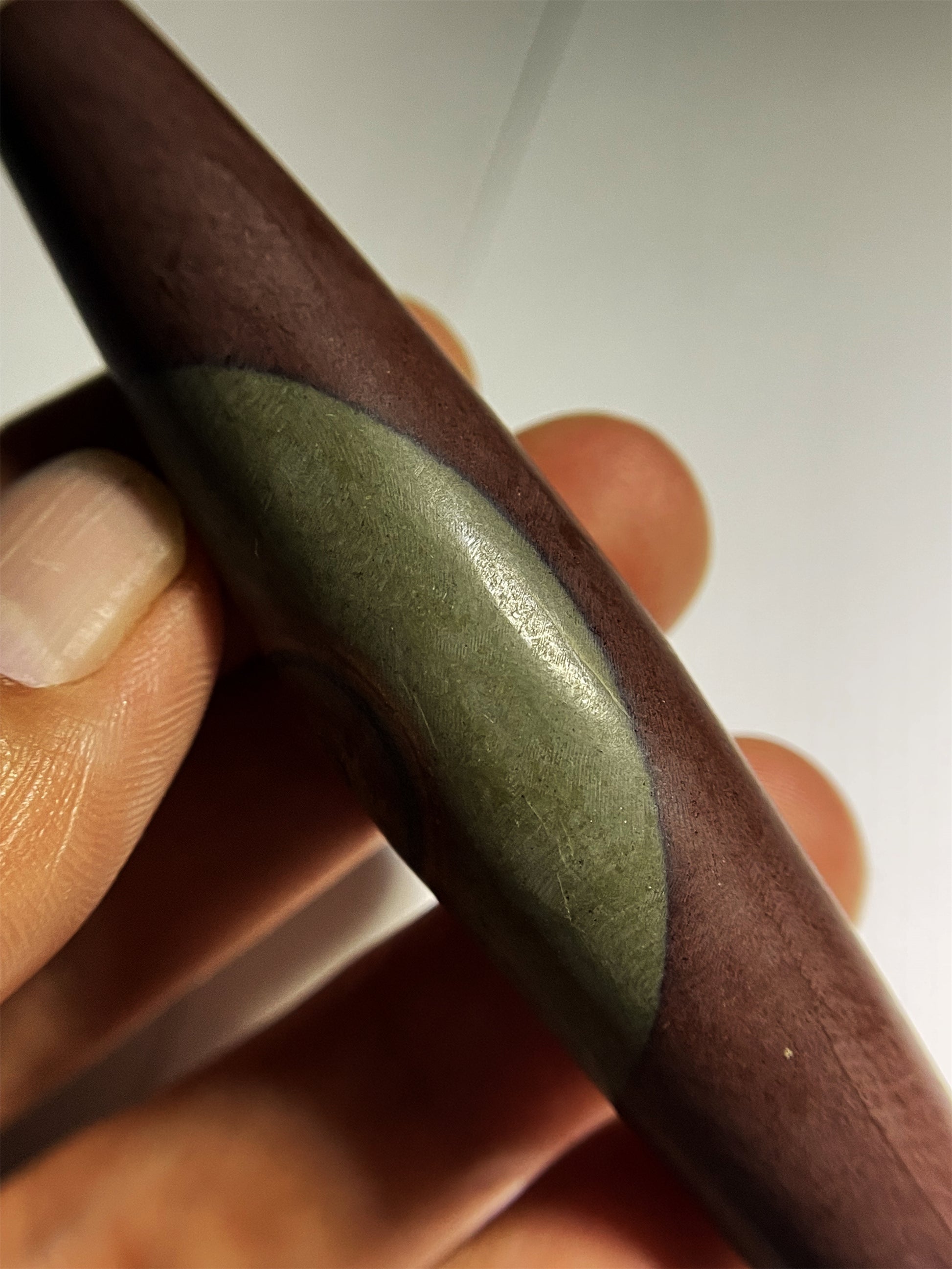 Tibetan Real Ancient Sky Buddha's Eye Dzi Bead Amulet Himalayas Pendant Agate Pure Two Eyed Gzi Old Genuine Talisman
