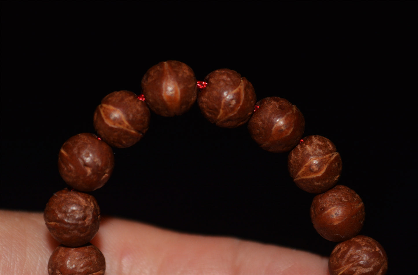 Tibetan Old Antique Phoenix Eye Bodhi Seeds Mala Prayer Beads Rosary Bracelet 108 Nepal Small Fengyan Puti Buddhism