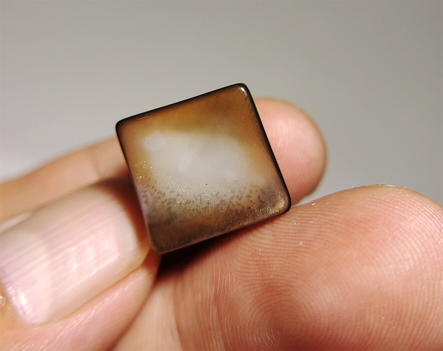 real himalaya antique lukmik eye dzi bead amulet genuine old luk mik banded agate one natural tibetan pyu gzi