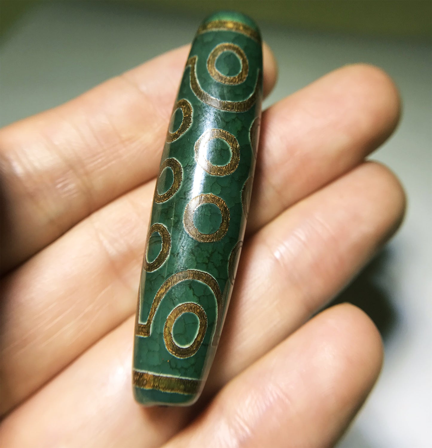 real tibetan ancient 21 eyes dzi bead amulet pendant genuine old antique himalaya agate nepal twenty one pure gzi