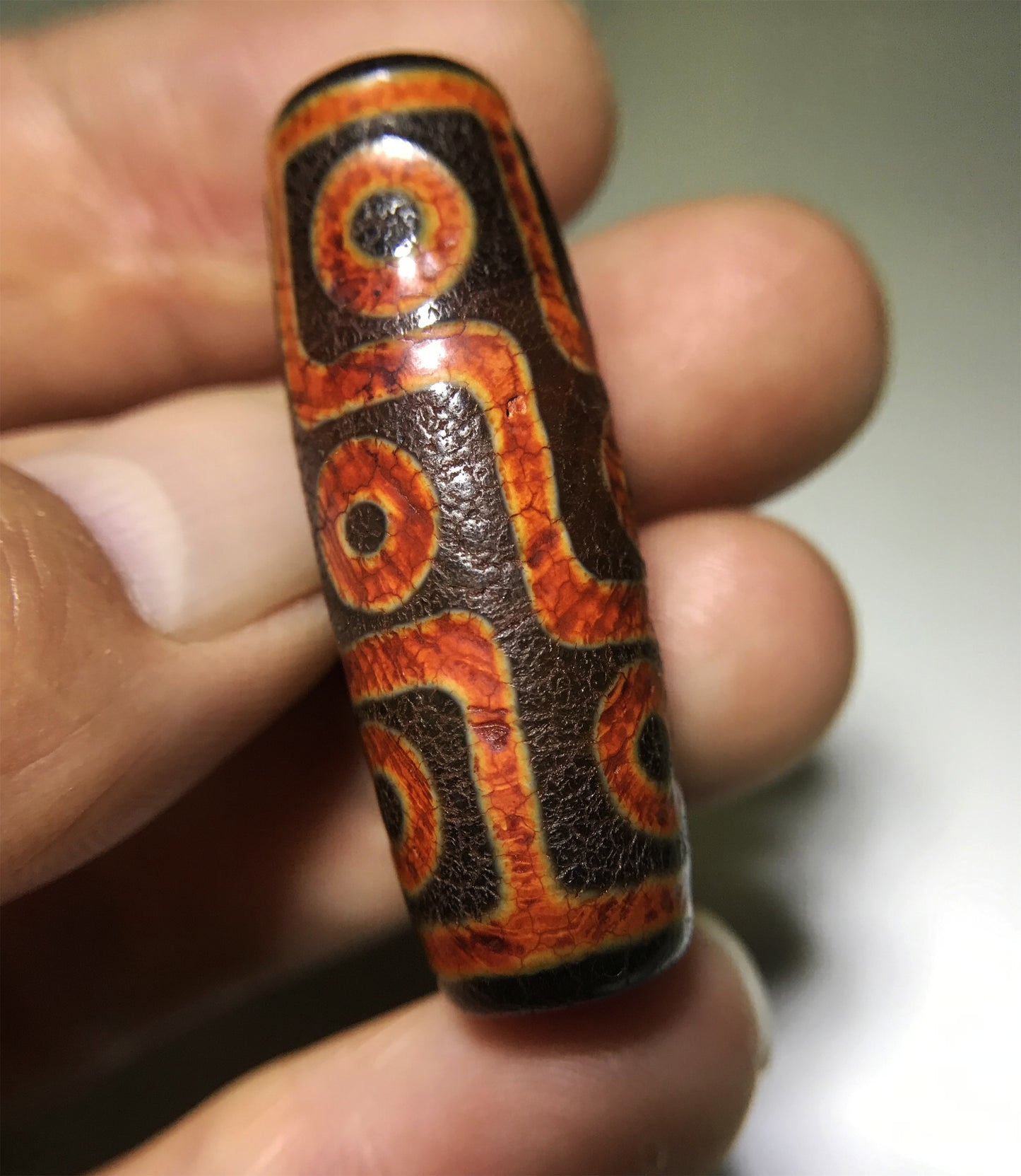 real tibetan ancient nine eyes dzi bead amulet pendant genuine old antique himalaya agate nepal 9 pure gzi talisman bracelet