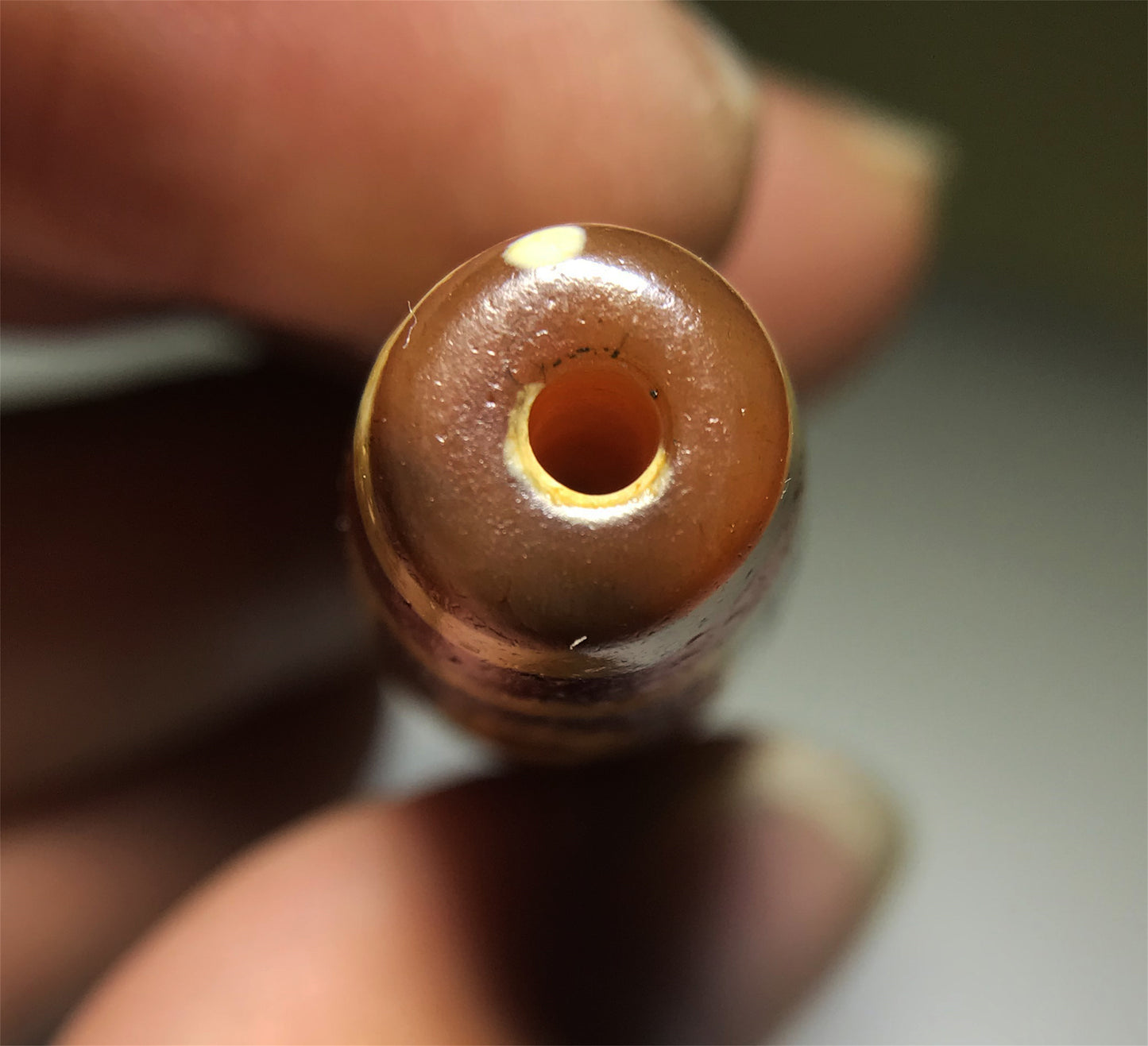 real tibetan ancient nine eyes dzi bead amulet pendant genuine old antique himalaya red agate nepal 9 pure gzi talisman